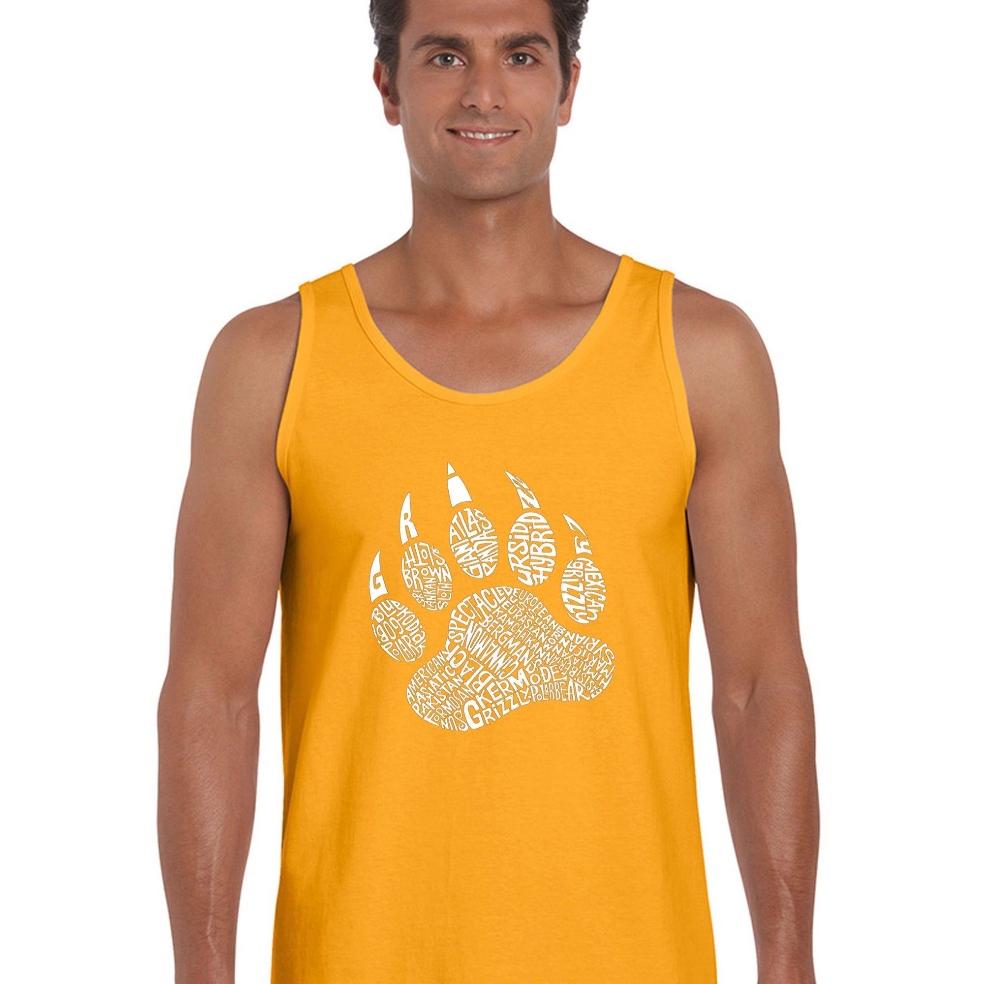 Types of Bears - Men's Word Art Tank Top sold by LA Pop Art product image thumbnail 4