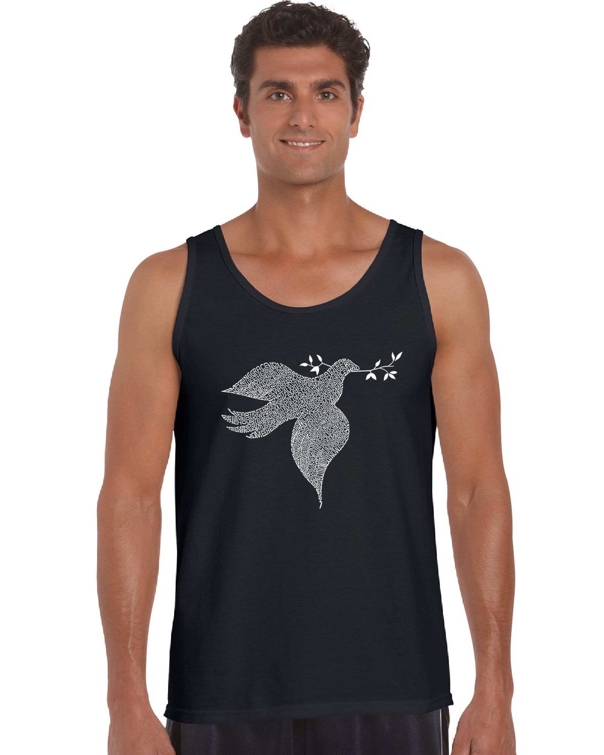 Dove - Men's Word Art Tank Top sold by LA Pop Art