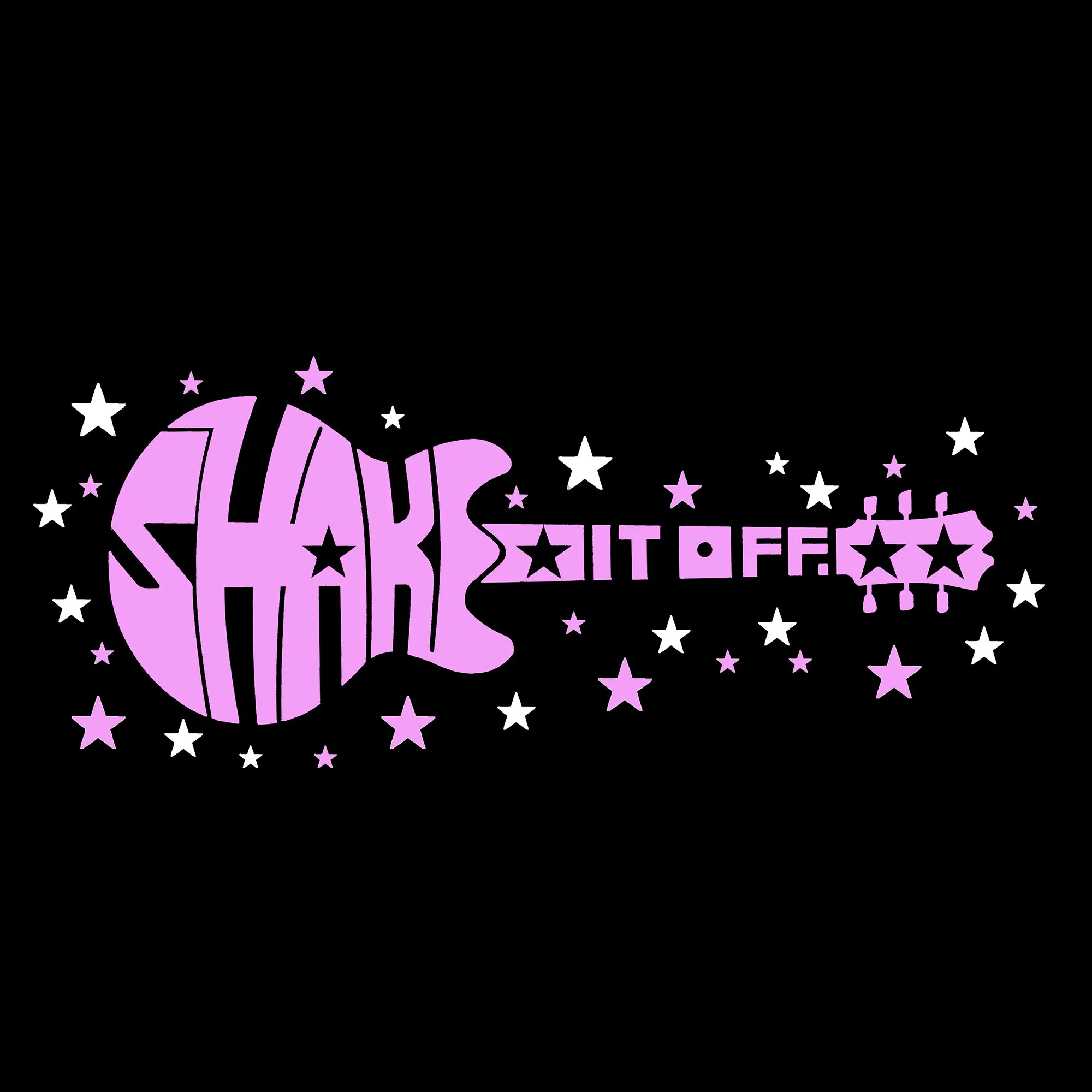 Shake it Off - Women's Word Art Long Sleeve T-Shirt sold by LA Pop Art product image thumbnail 2