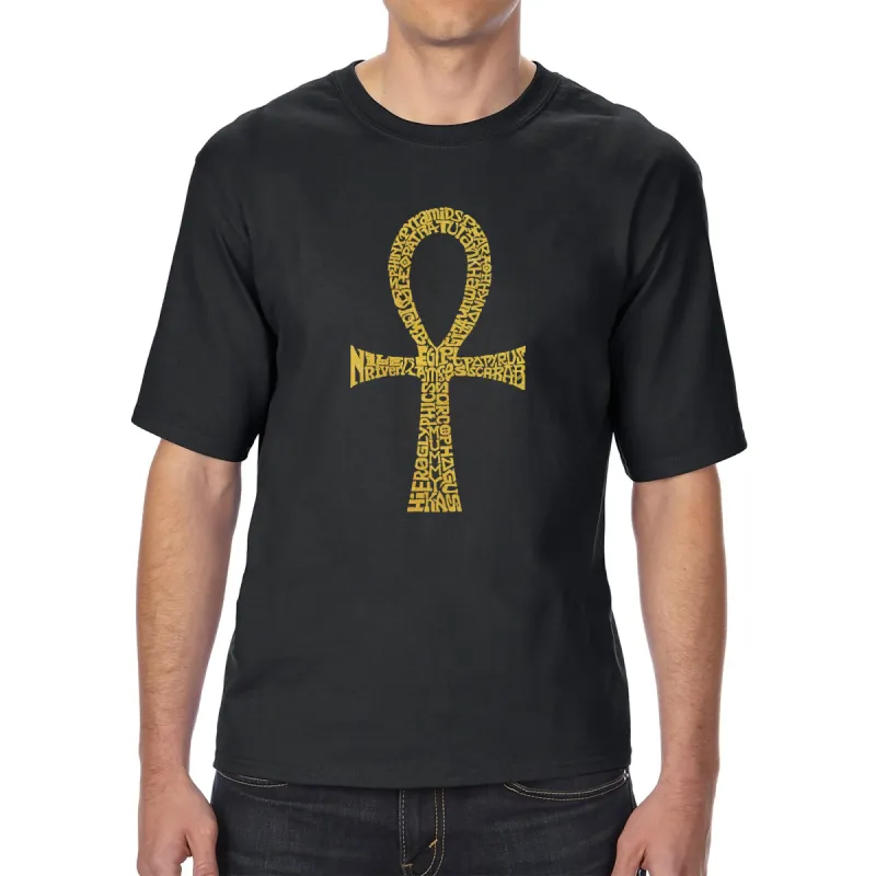 ANKH - Men's Tall Word Art T-Shirt sold by LA Pop Art