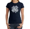 Feeling Lucky - Women's Word Art T-Shirt sold by LA Pop Art