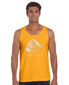 Yosemite -  Men's Word Art Tank Top sold by LA Pop Art