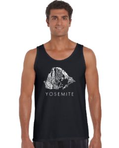 Yosemite -  Men's Word Art Tank Top sold by LA Pop Art