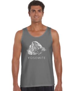 Yosemite -  Men's Word Art Tank Top sold by LA Pop Art