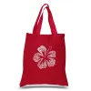 Mahalo - Small Word Art Tote Bag sold by LA Pop Art