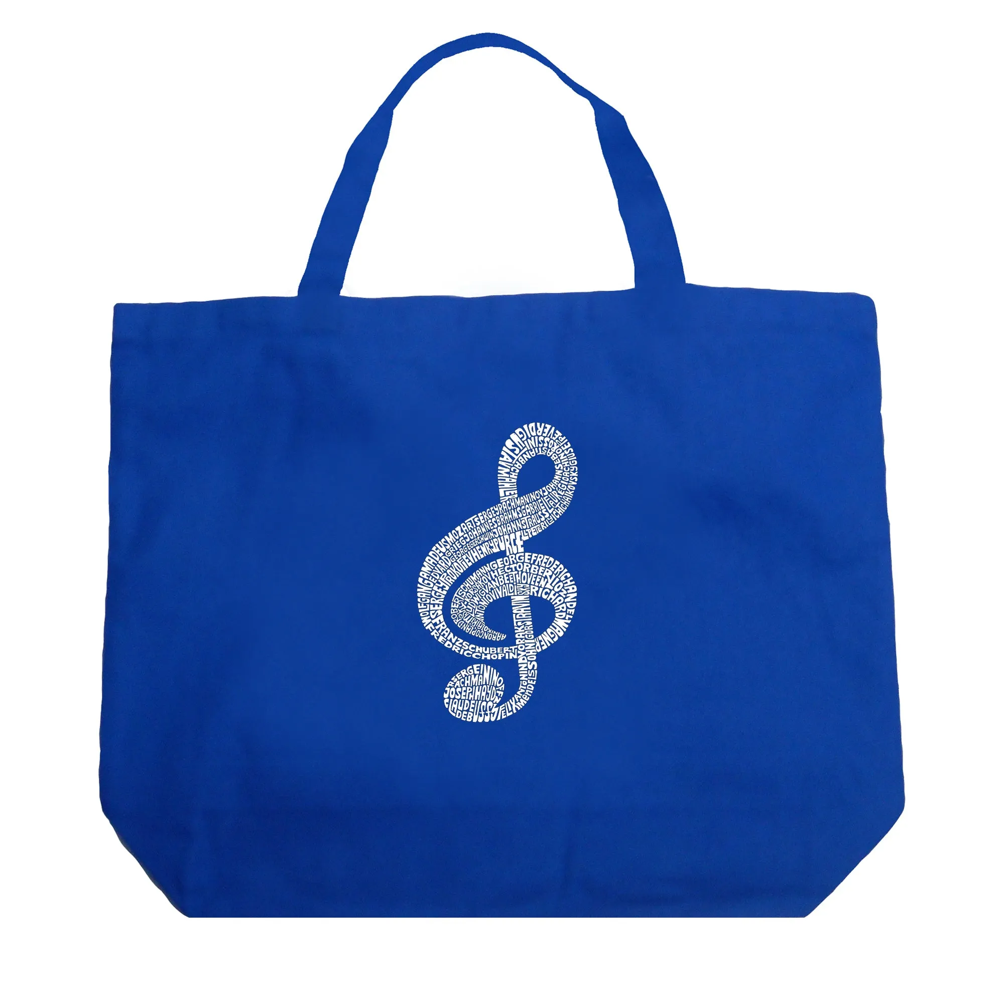 Music Note - Large Word Art Tote Bag sold by LA Pop Art product image thumbnail 5