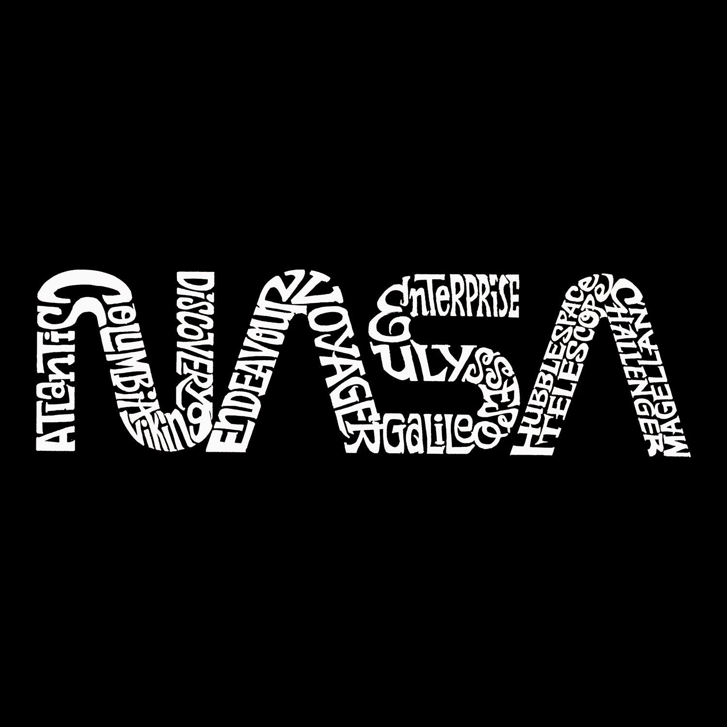 Worm Nasa - Men's Word Art Tank Top sold by LA Pop Art product image thumbnail 2