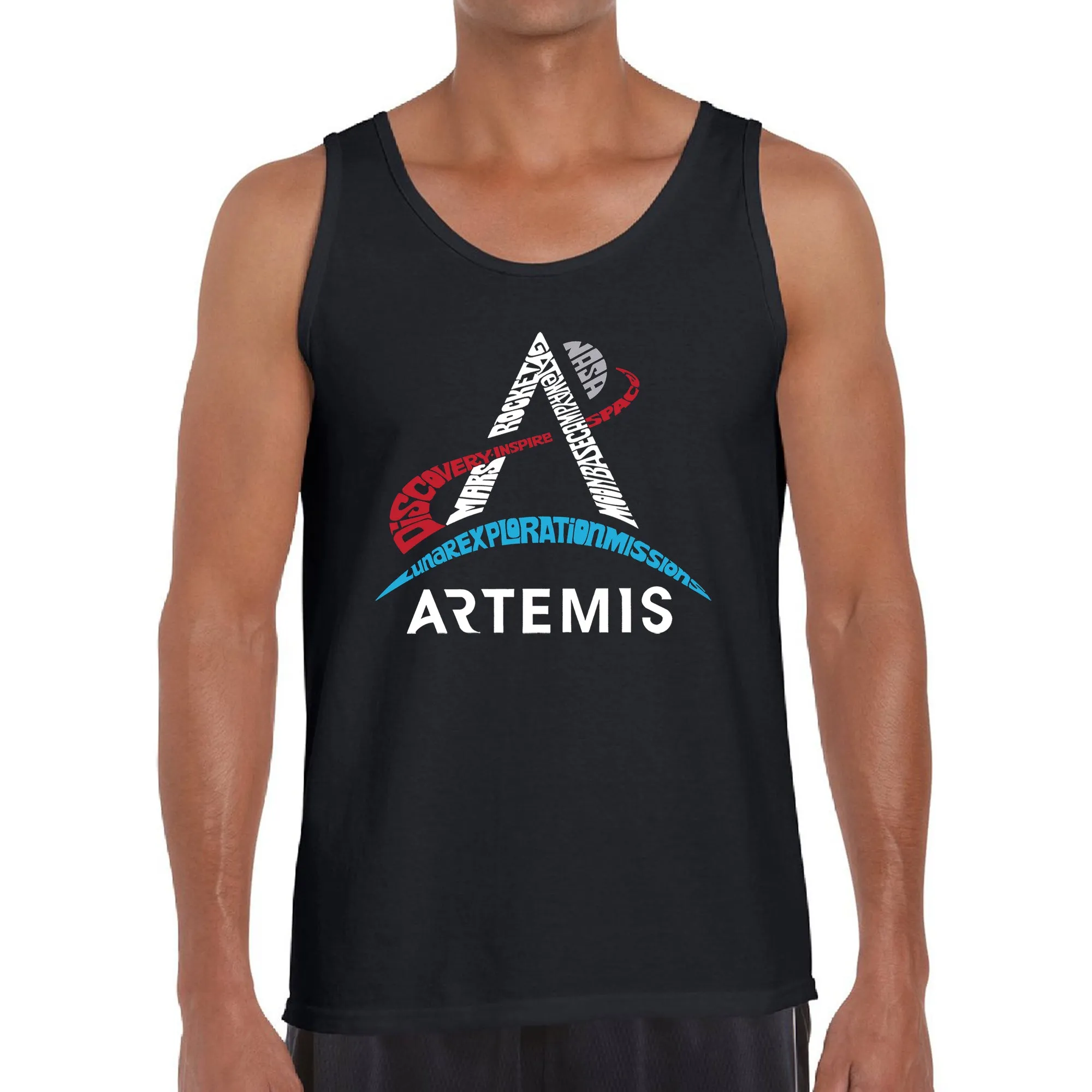 NASA Artemis Logo - Men's Word Art Tank Top sold by LA Pop Art