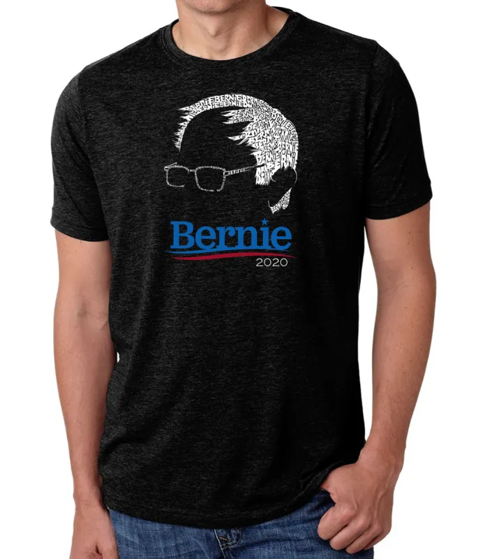 Bernie Sanders 2020 - Men's Premium Blend Word Art T-Shirt sold by LA Pop Art