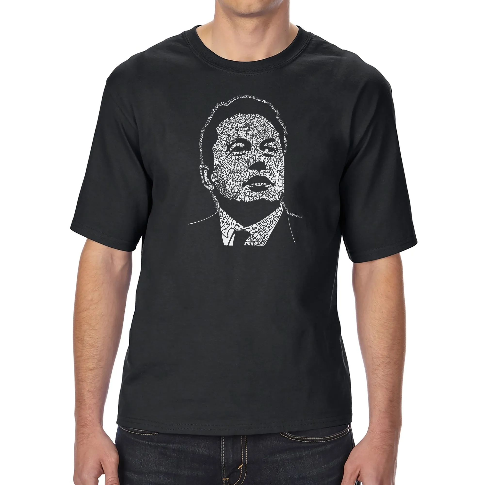 Elon Musk - Men's Tall and Long Word Art T-Shirt sold by LA Pop Art product image thumbnail 2