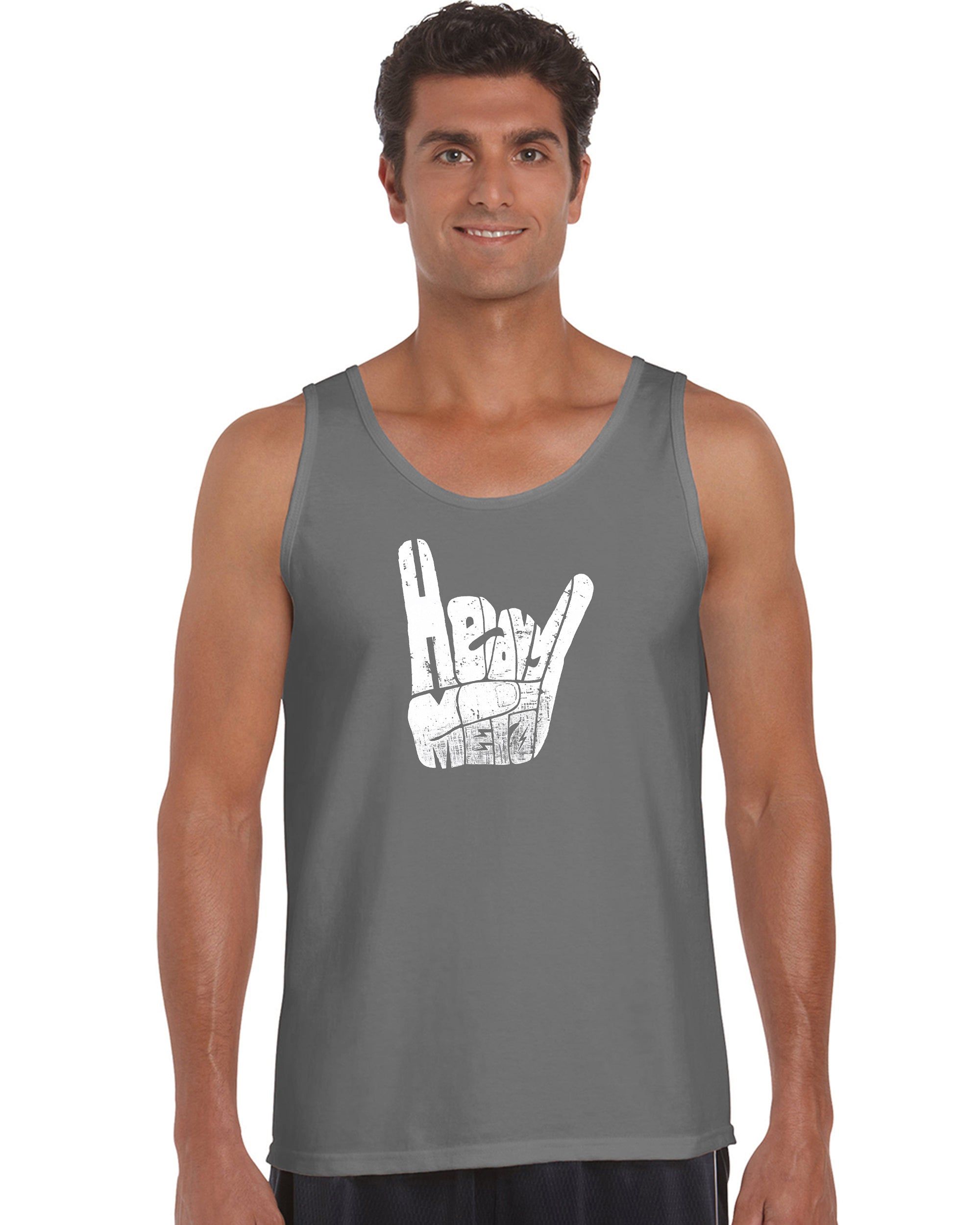 Heavy Metal - Men's Word Art Tank Top sold by LA Pop Art product image thumbnail 5