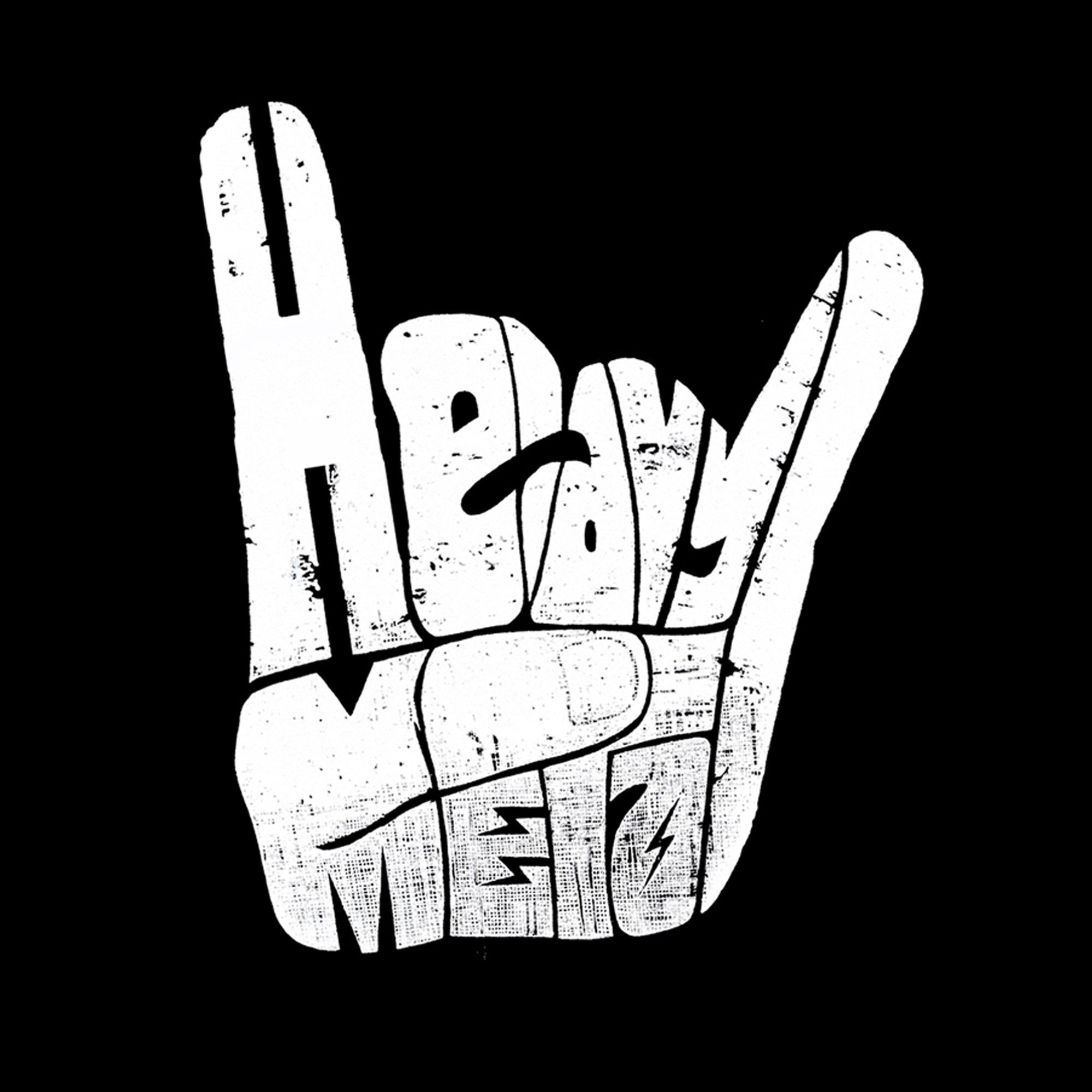 Heavy Metal - Men's Word Art Tank Top sold by LA Pop Art product image thumbnail 2