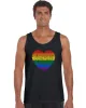 Pride Heart - Men's Word Art Tank Top sold by LA Pop Art