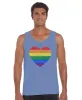 Pride Heart - Men's Word Art Tank Top sold by LA Pop Art