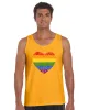 Pride Heart - Men's Word Art Tank Top sold by LA Pop Art
