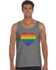 Pride Heart - Men's Word Art Tank Top sold by LA Pop Art