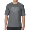 Tusks - Men's Tall Word Art T-Shirt sold by LA Pop Art