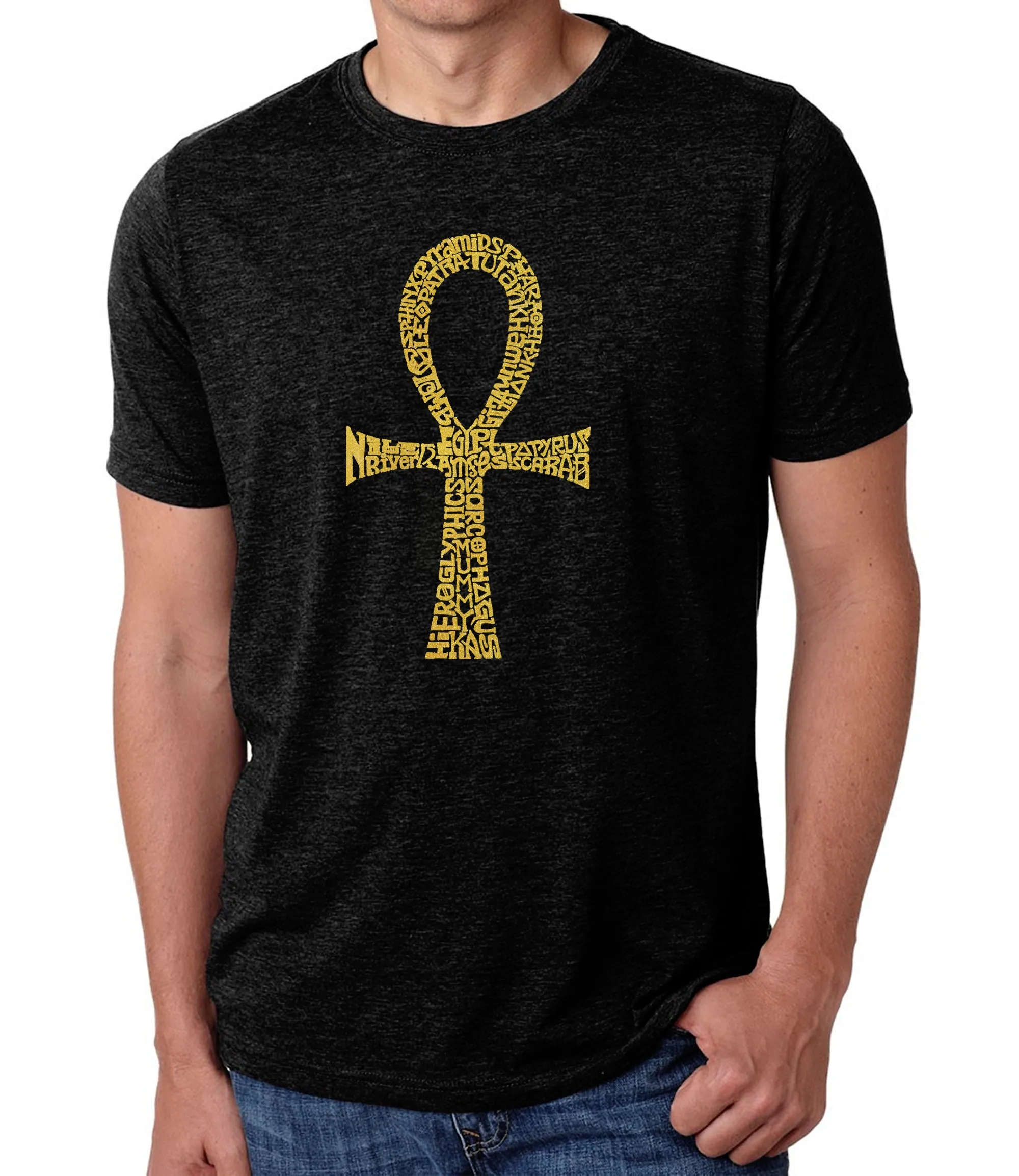 ANKH - Men's Premium Blend Word Art T-Shirt sold by LA Pop Art