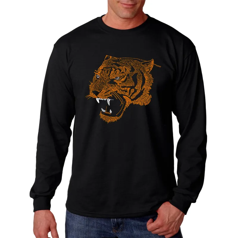 Beast Mode - Men's Word Art Long Sleeve T-Shirt sold by LA Pop Art