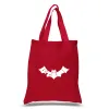 BAT BITE ME - Small Word Art Tote Bag sold by LA Pop Art