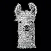 Llama - Men's Premium Blend Word Art T-Shirt sold by LA Pop Art