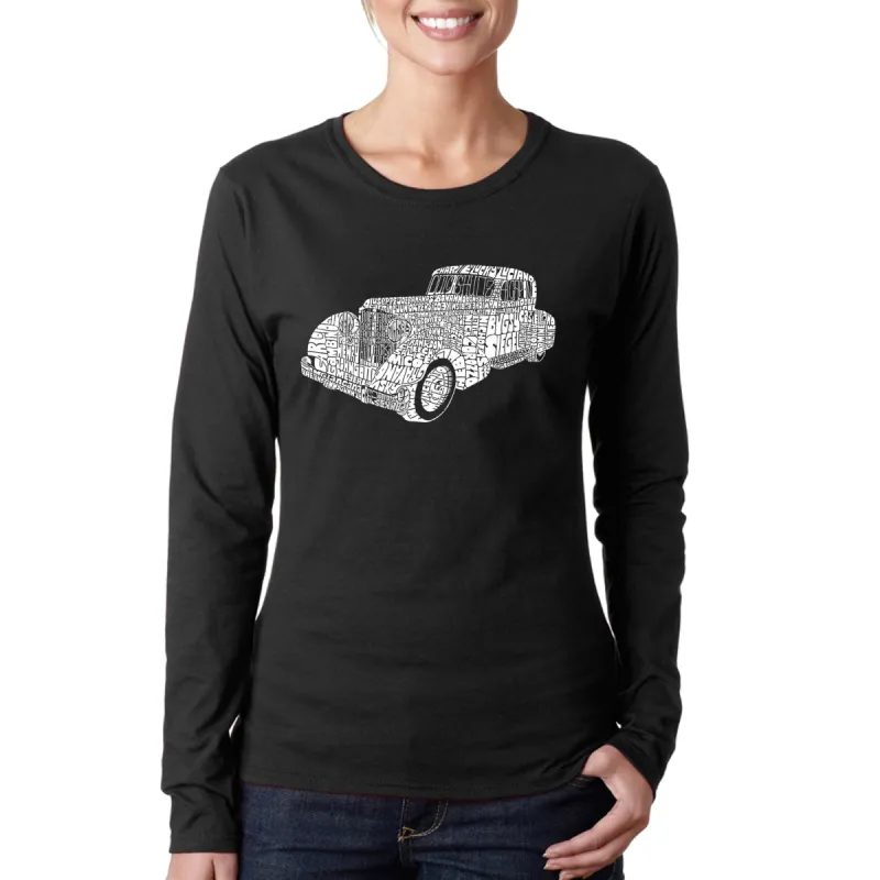 Mobsters - Women's Word Art Long Sleeve T-Shirt sold by LA Pop Art