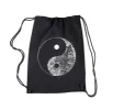 YIN YANG - Drawstring Backpack sold by LA Pop Art