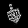 Hanukkah Dreidel - Men's Word Art T-Shirt sold by LA Pop Art
