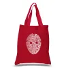 Slasher Movie Villians - Small Word Art Tote Bag sold by LA Pop Art