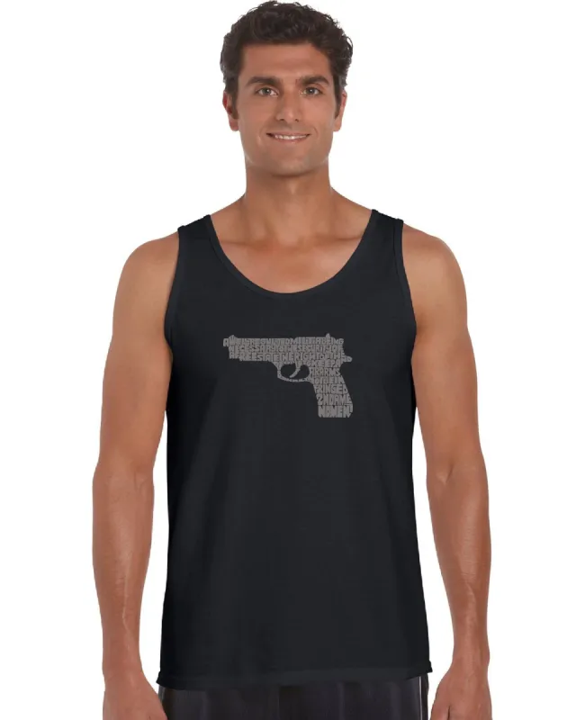 RIGHT TO BEAR ARMS - Men's Word Art Tank Top sold by LA Pop Art