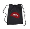 Savage Lips - Drawstring Backpack sold by LA Pop Art
