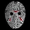Slasher Movie Villians - Large Word Art Tote Bag sold by LA Pop Art