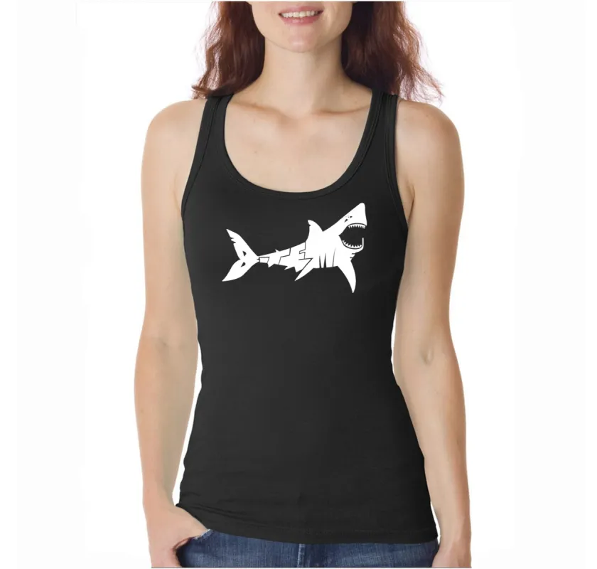 BITE ME  - Women's Word Art Tank Top sold by LA Pop Art