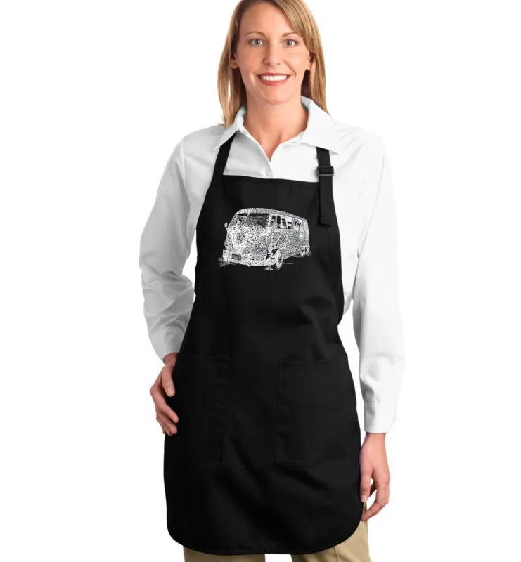 THE 70'S - Full Length Word Art Apron sold by LA Pop Art