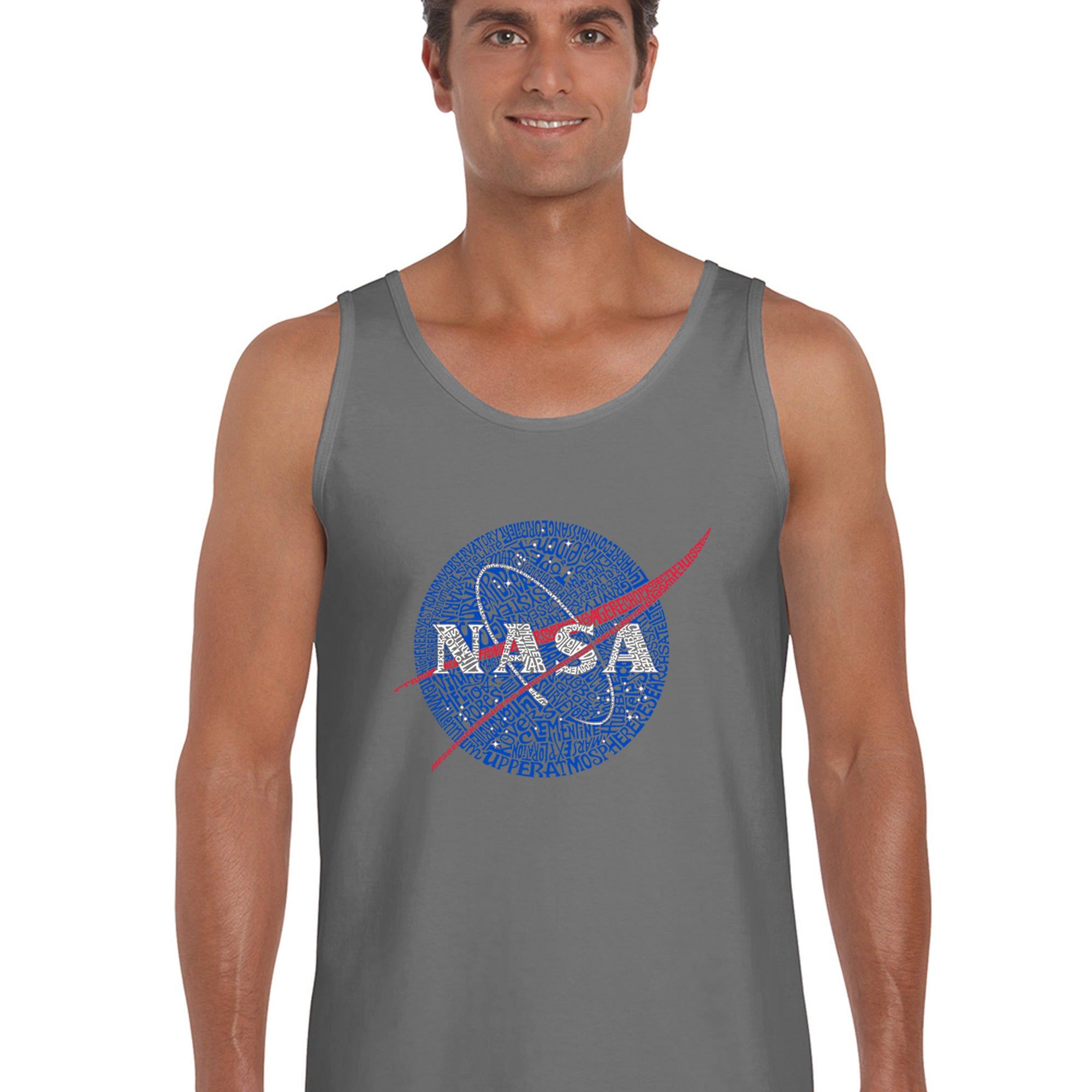 NASA's Most Notable Missions - Men's Word Art Tank Top sold by LA Pop Art product image thumbnail 5