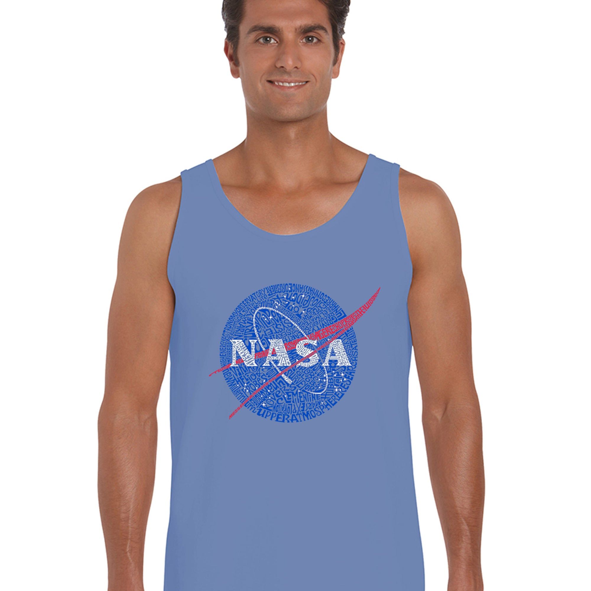 NASA's Most Notable Missions - Men's Word Art Tank Top sold by LA Pop Art product image thumbnail 3