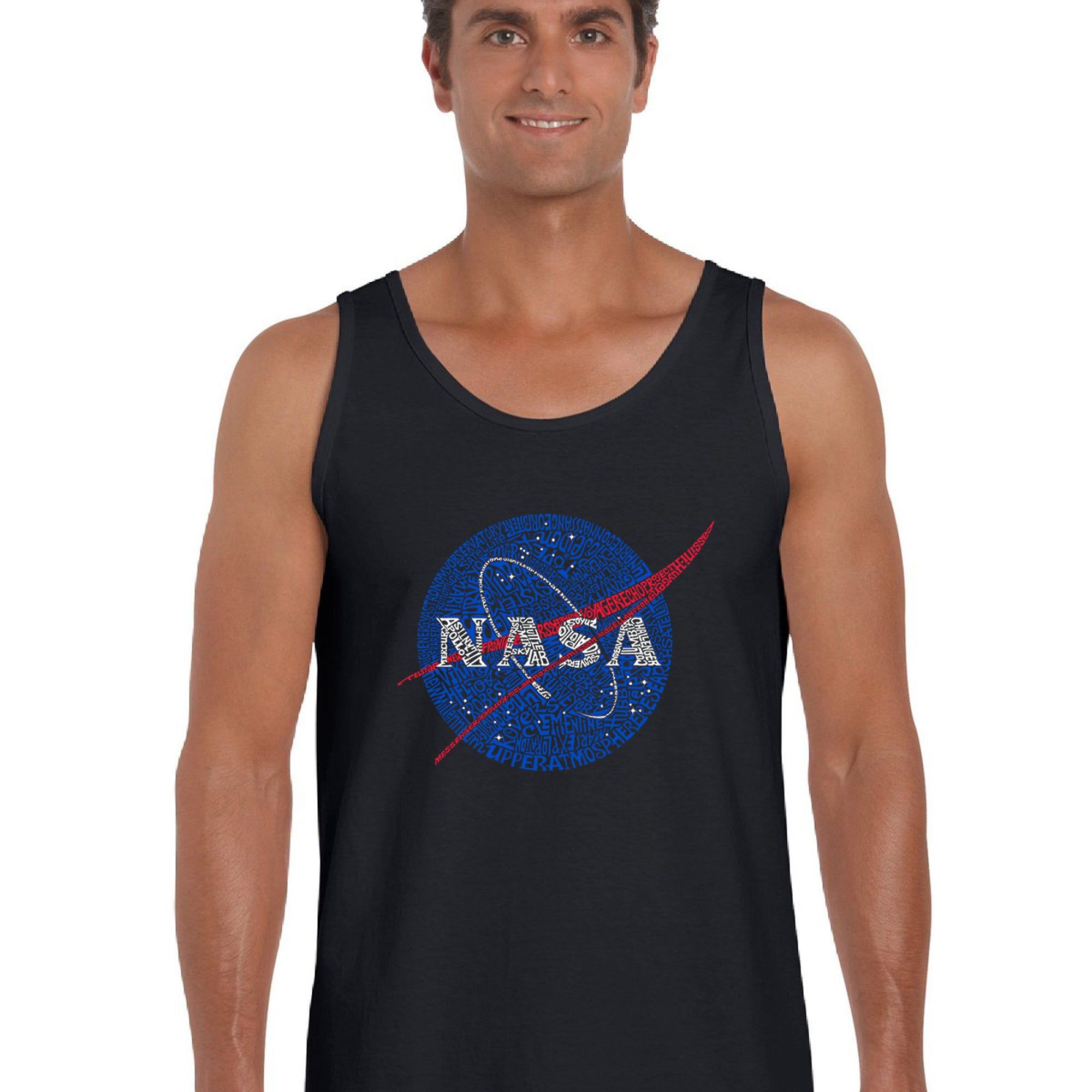 NASA's Most Notable Missions - Men's Word Art Tank Top sold by LA Pop Art