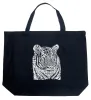 Big Cats - Large Word Art Tote Bag sold by LA Pop Art