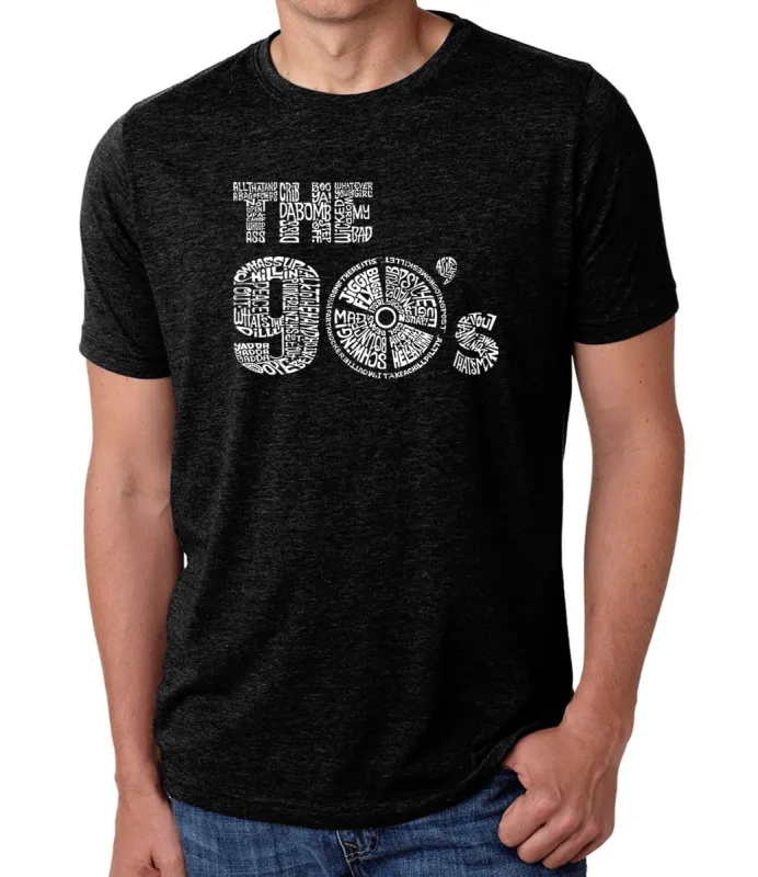 90S - Men's Premium Blend Word Art T-Shirt sold by LA Pop Art