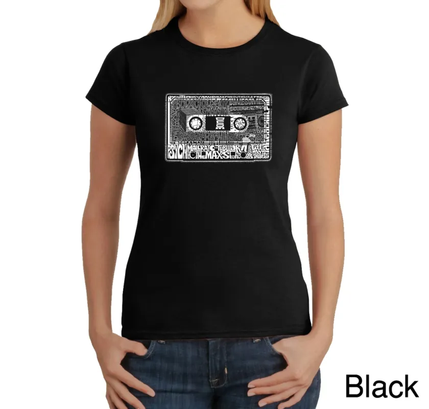 The 80's - Women's Word Art T-Shirt sold by LA Pop Art