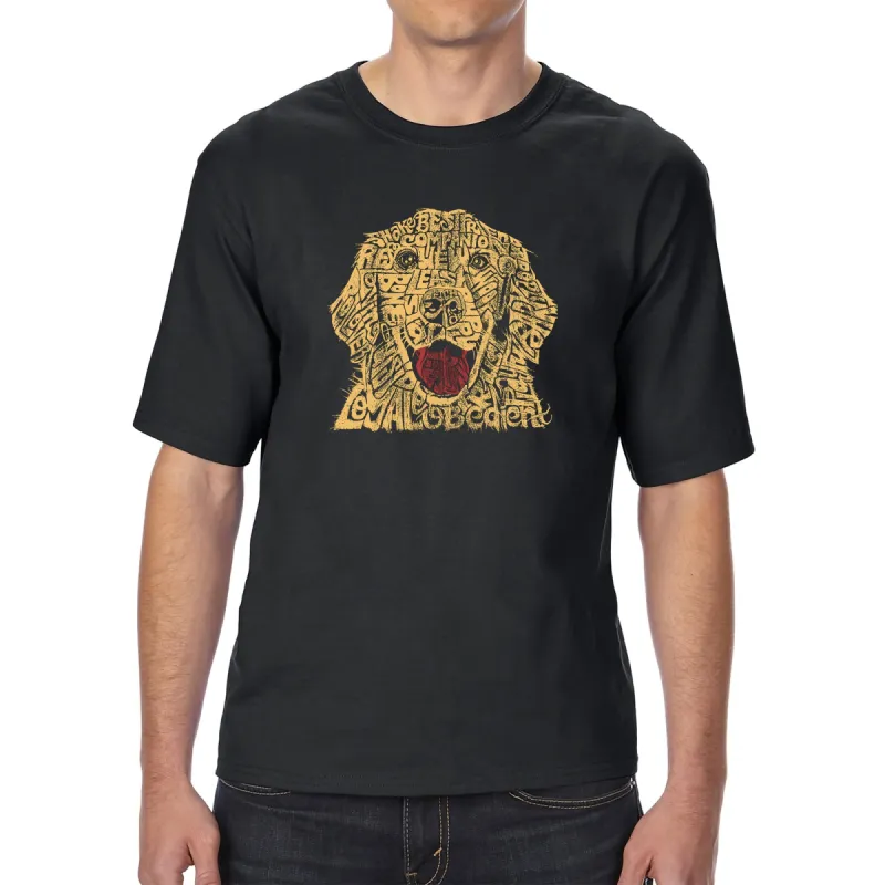 Dog - Men's Tall Word Art T-Shirt sold by LA Pop Art
