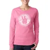 MAKE LOVE NOT WAR - Women's Word Art Long Sleeve T-Shirt sold by LA Pop Art