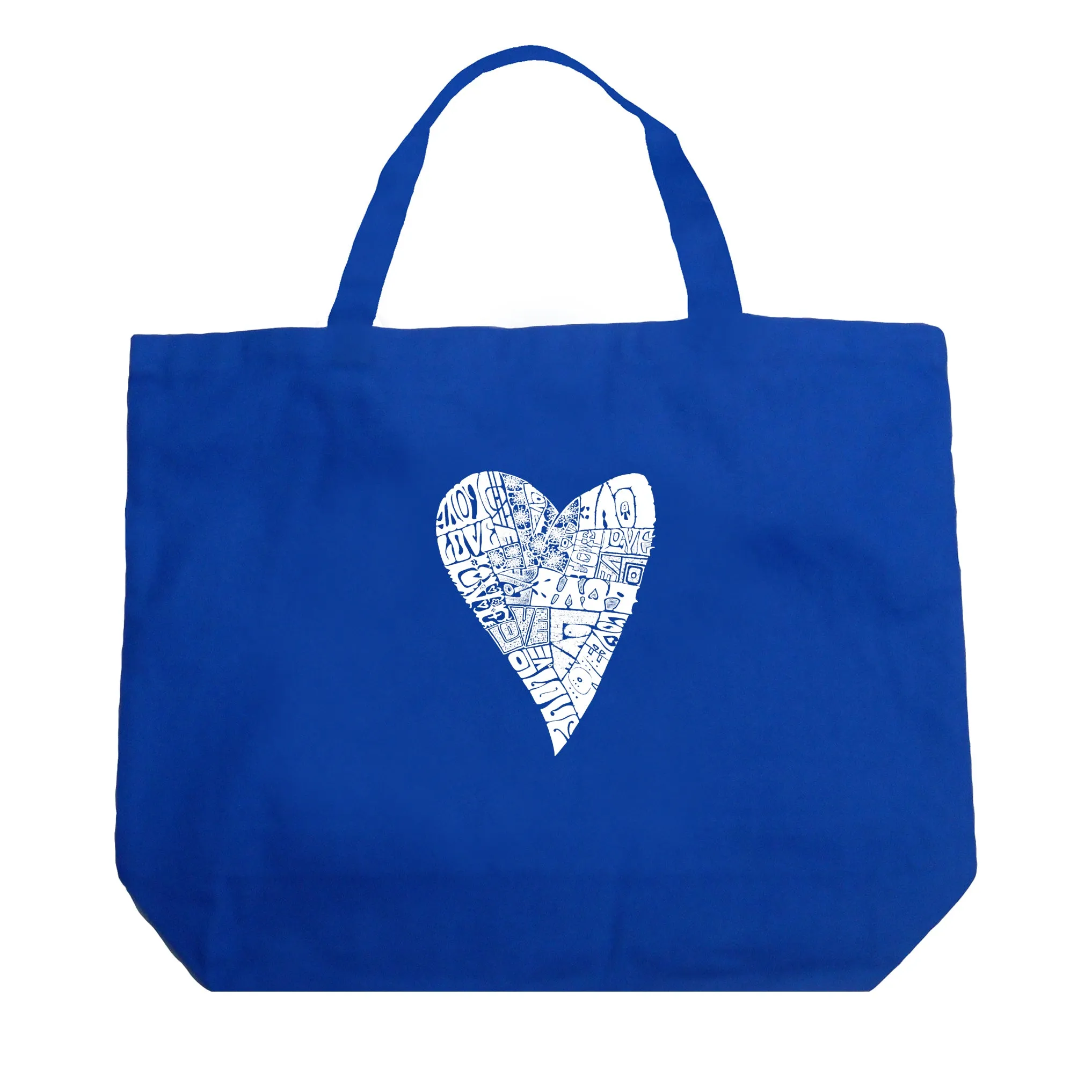Lots of Love - Large Word Art Tote Bag sold by LA Pop Art product image thumbnail 5