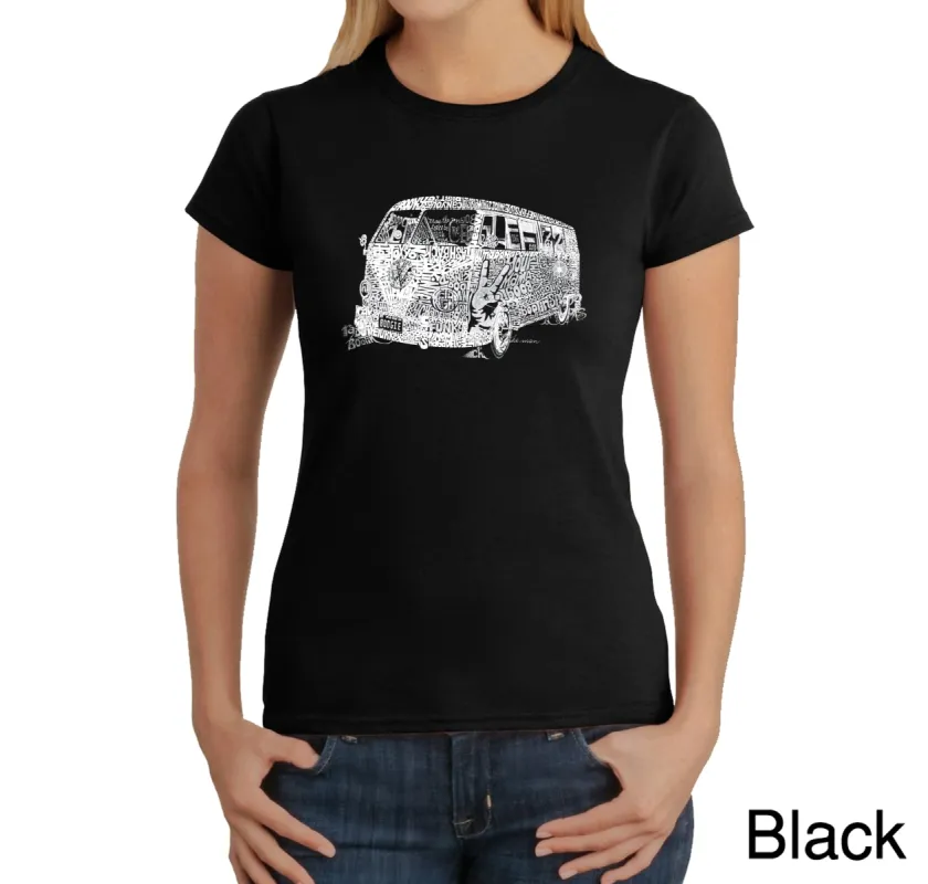 THE 70'S - Women's Word Art T-Shirt sold by LA Pop Art