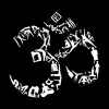 THE OM SYMBOL OUT OF YOGA POSES - Men's Raglan Baseball Word Art T-Shirt sold by LA Pop Art