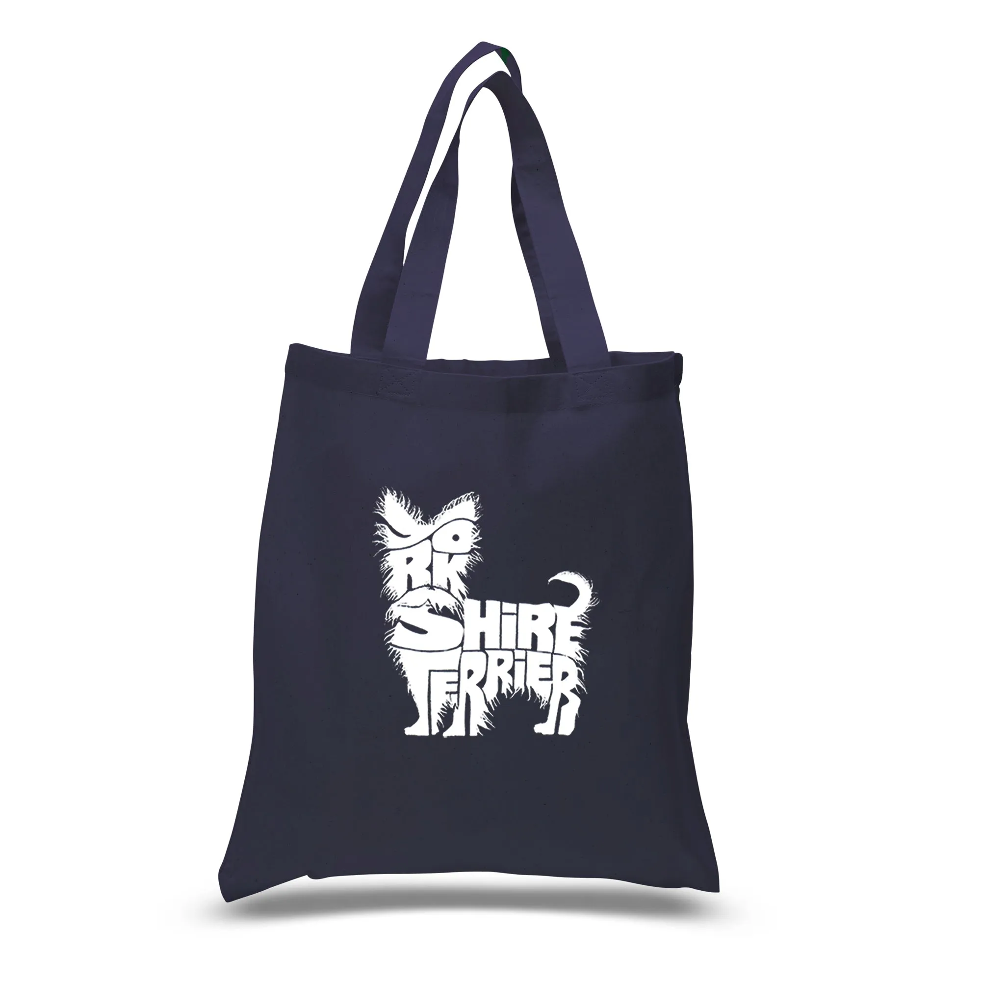 Yorkie - Small Word Art Tote Bag sold by LA Pop Art product image thumbnail 4