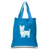 Yorkie - Small Word Art Tote Bag sold by LA Pop Art
