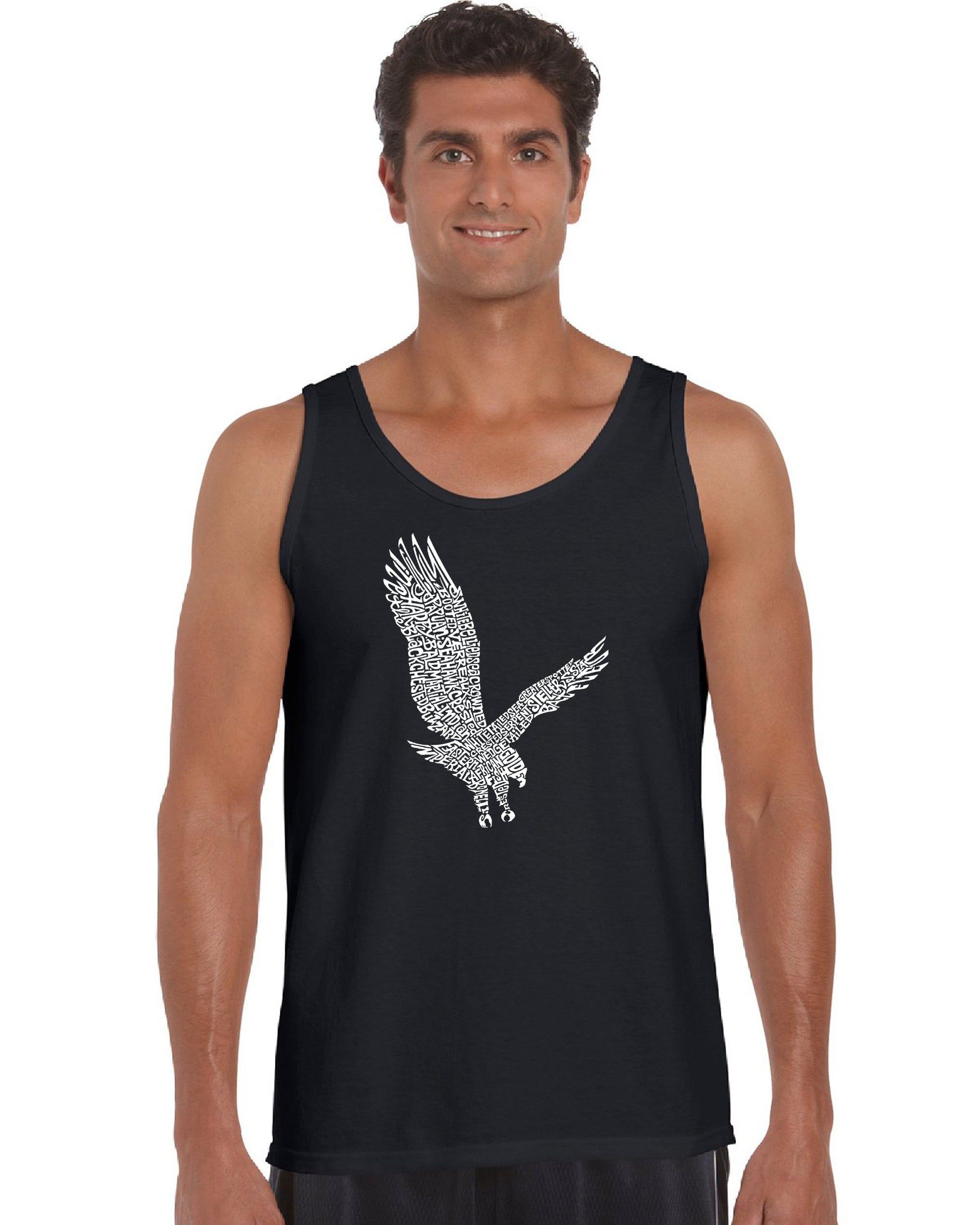 Eagle - Men's Word Art Tank Top sold by LA Pop Art
