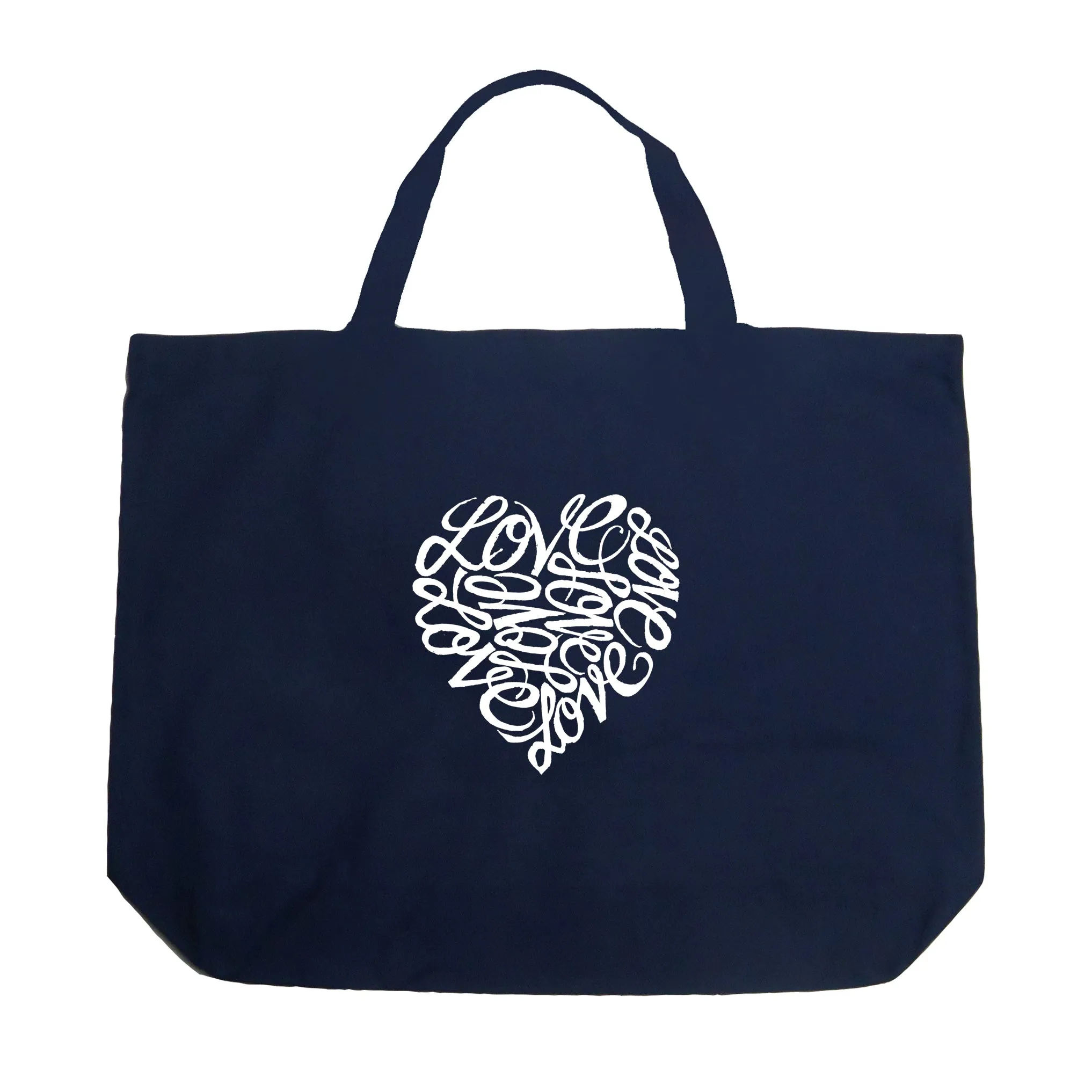 LOVE - Large Word Art Tote Bag sold by LA Pop Art product image thumbnail 3