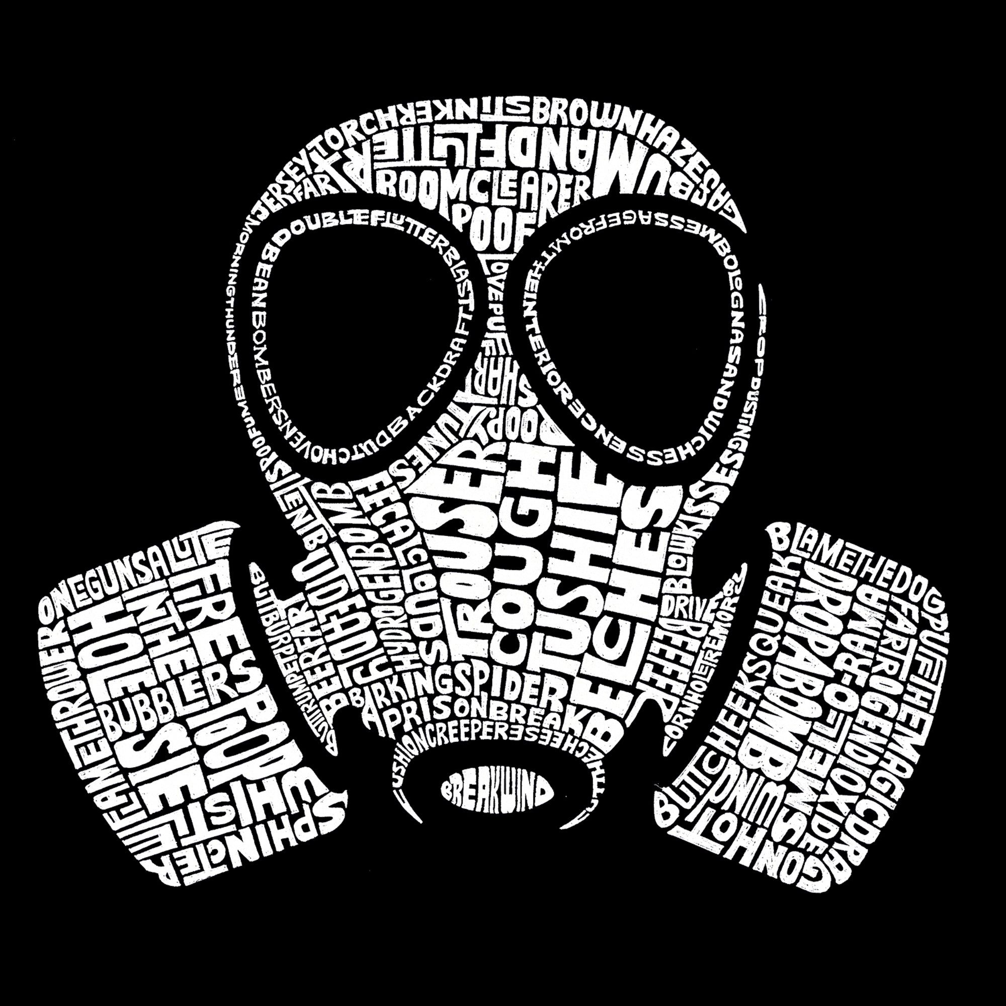 SLANG TERM FOR "FART" - Men's Word Art Tank Top sold by LA Pop Art product image thumbnail 2